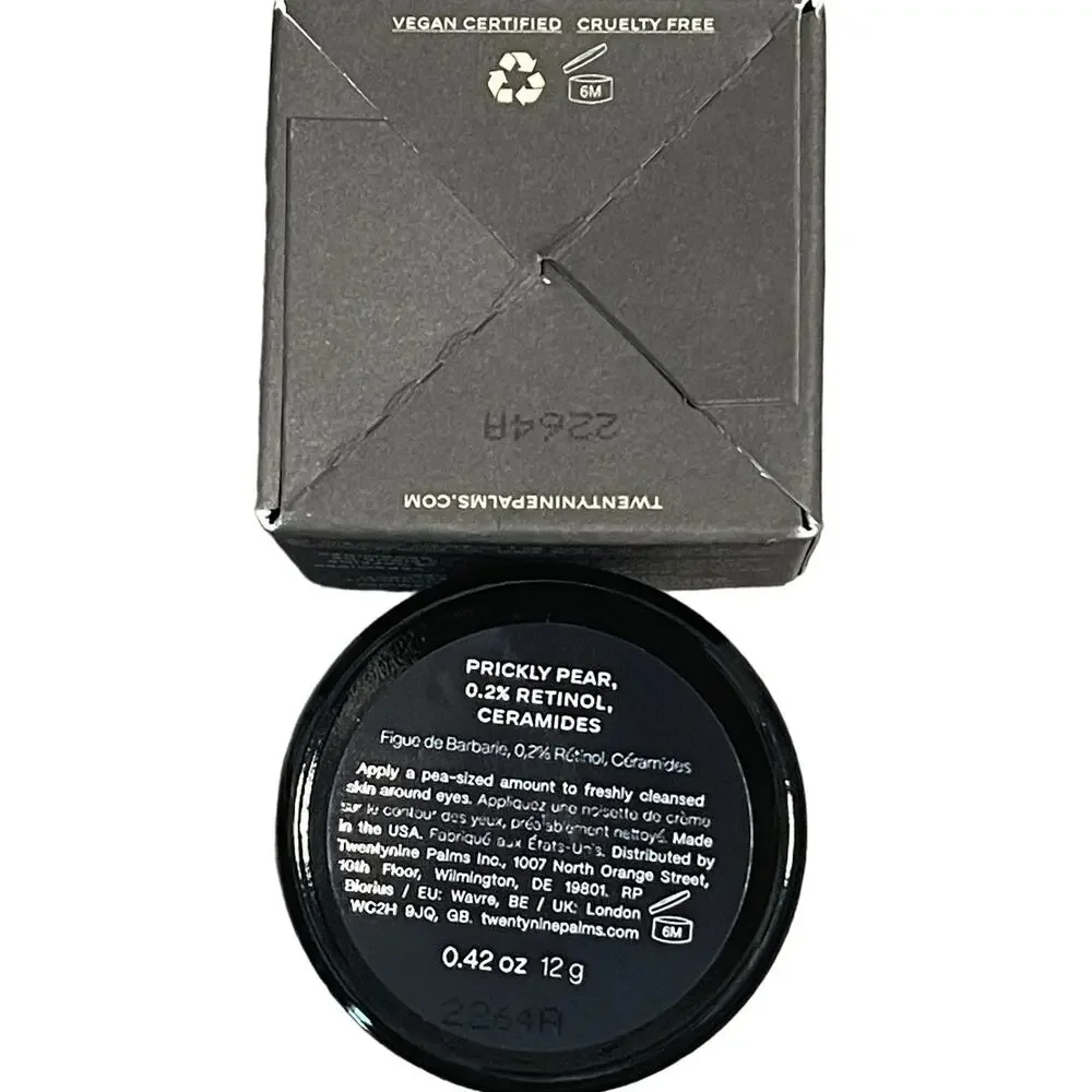 TwentyNine 29 Palms Jared Leto Mira Luna Eye Cream Prickly Pear Retinol - $97